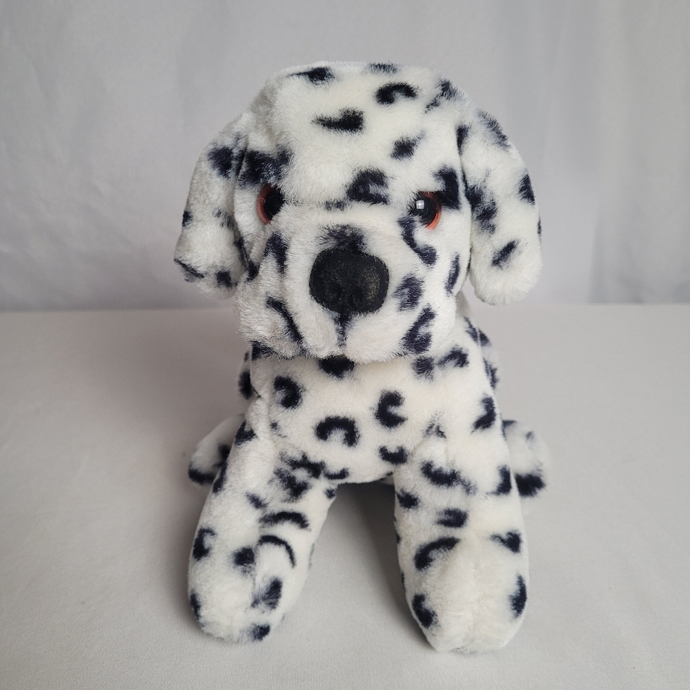 VTG Dakin Spotted Dalmation Puppy Dog 8" Plush Stuffed Animal
